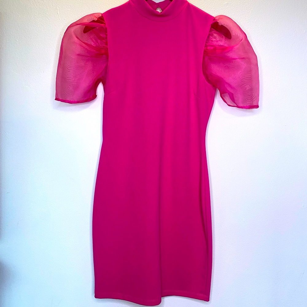 Pink 80s dress size medium
